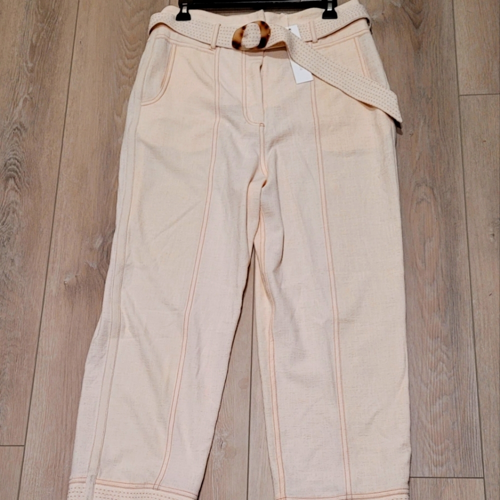 Jonathan Simkha Gabrielle straight legged ankle pants
